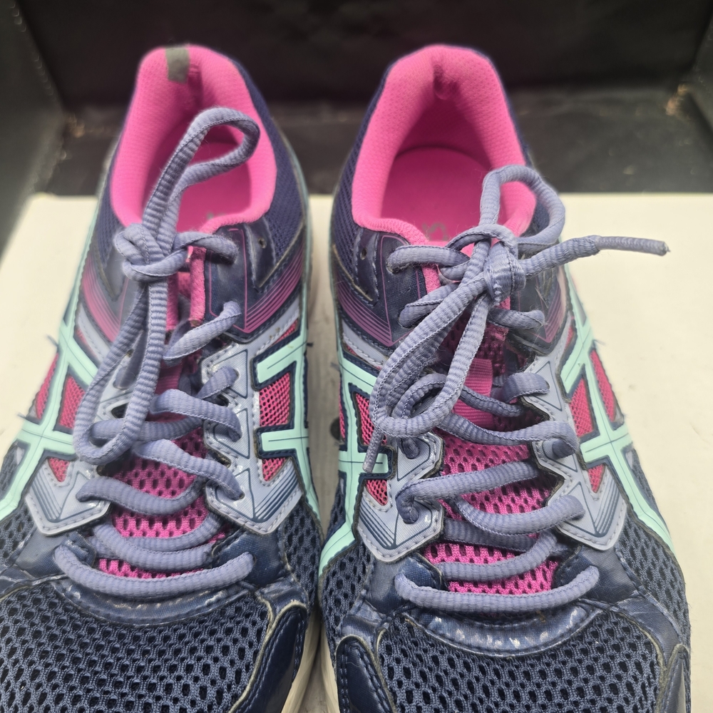 ASICS‎ Women's Navy and Pink Athletic Sneakers